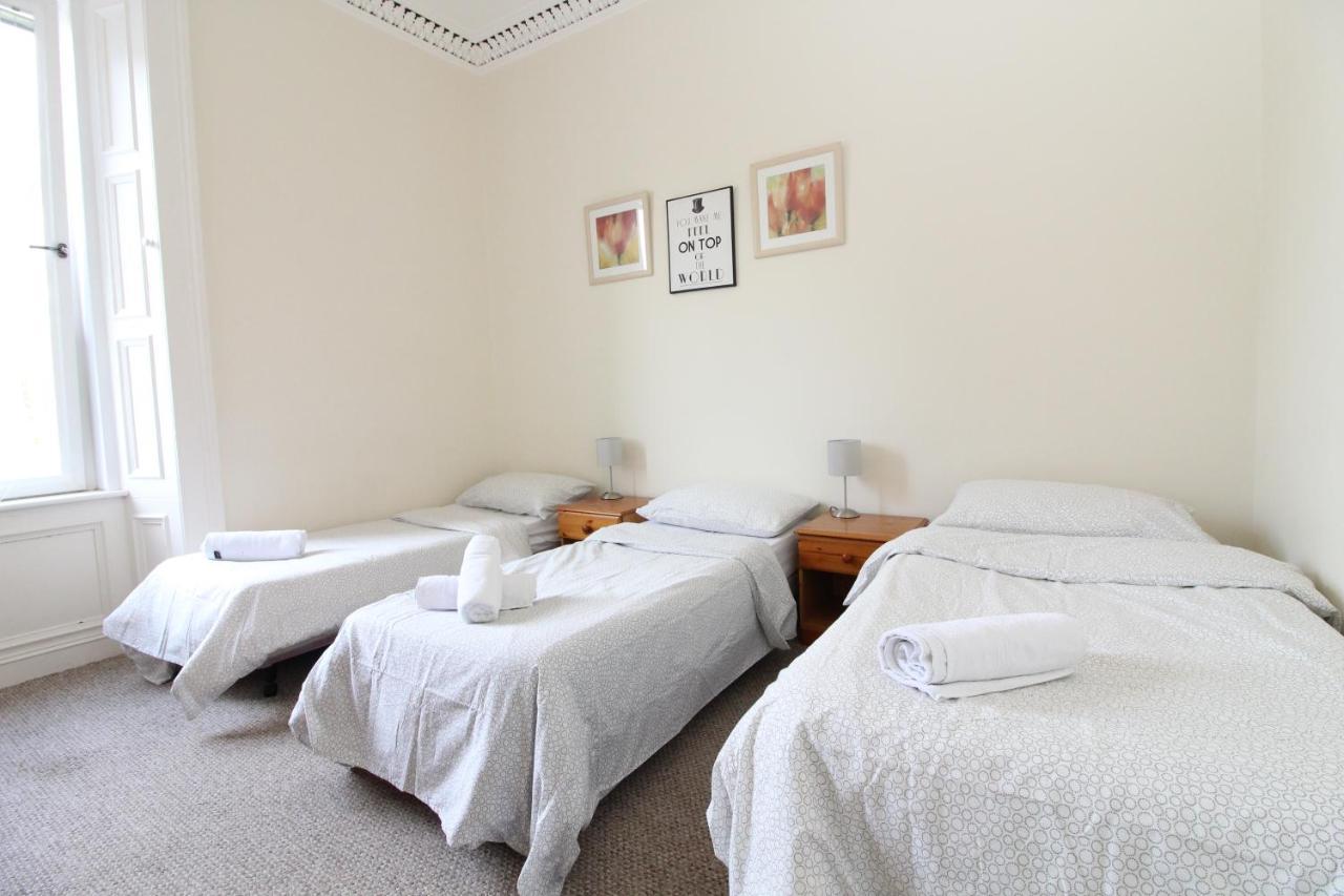 Central Two Bedroom Victorian Apartment With Free Parking Edinburgh Exterior foto